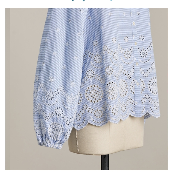 NWT Sundance Rory eyelet top - Picture 4 of 5